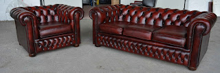 poltrona divano chesterfield bordeaux vintage