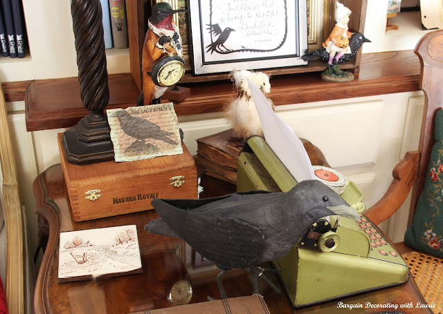 Halloween Vignettes-Bargain Decorating with Laurie