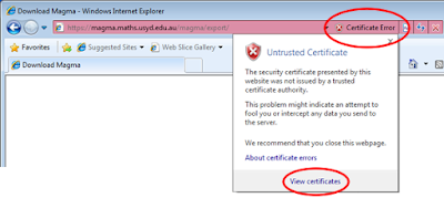 SSL certificate error handling in selenium