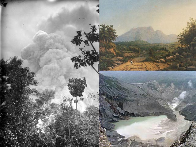 Sejarah Tangkuban Perahu  Tangkuban Perahu