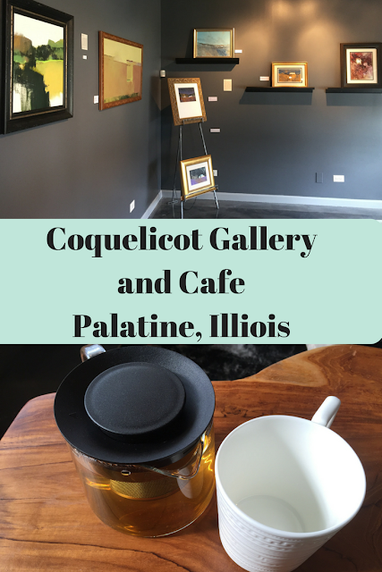 Coquelicot Gallery and Cafe in Palatine, Illinois is home to artisan items, loose leaf tea, light bites and more