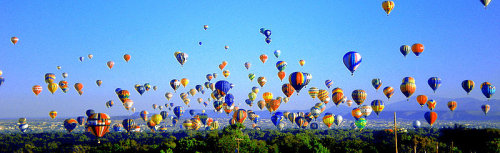 Albuquerque ballooning, hotair balloon