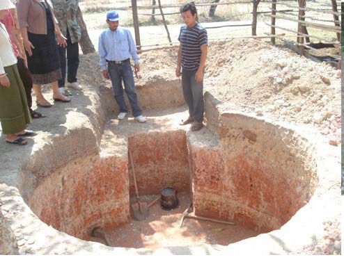 Digging of Biogas Pit