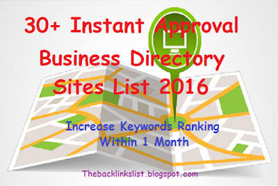 Top Business Directory Site List 2016