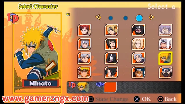 Naruto Ninja 5 PSP - Télécharger Naruto Shippuden Ultimate Ninja 5 ISO PPSSPP