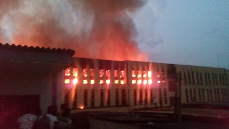 Fire razes Lagos Chief Judge’s Chambers at Igbosere High Court