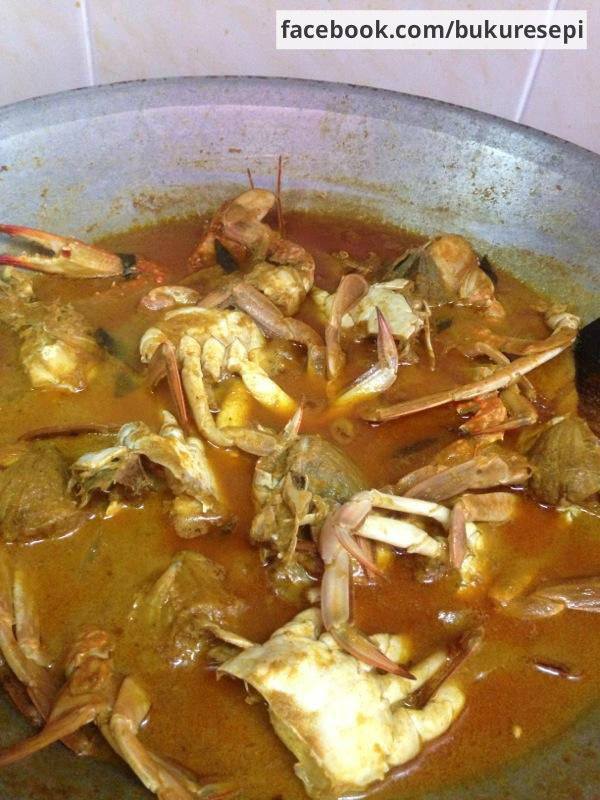 PANAS GILER!! - DJDANCHEF: Resepi Gulai Ketam / Kari Ketam 