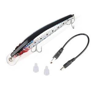 USB LED Twitching Fish Lure