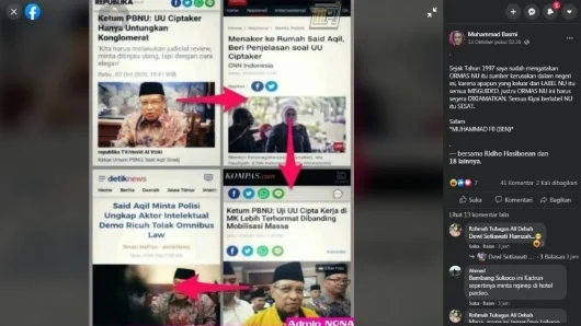 Penghina Moeldoko Ternyata Juga Hina Presiden dan NU, KAMI Juga Diserang, Polisi Disebut An*ing Kurap.