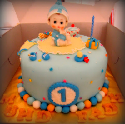 Norli Loves Cake Birthday kek  1st Birthday