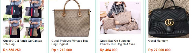 harga tas gucci asli di plaza indonesia