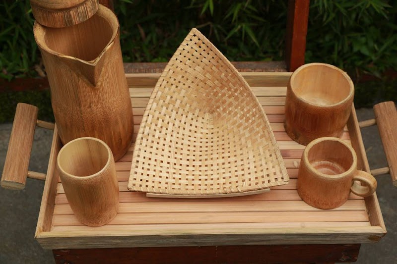 16+ Kerajinan Bahan Alam Dari Bambu