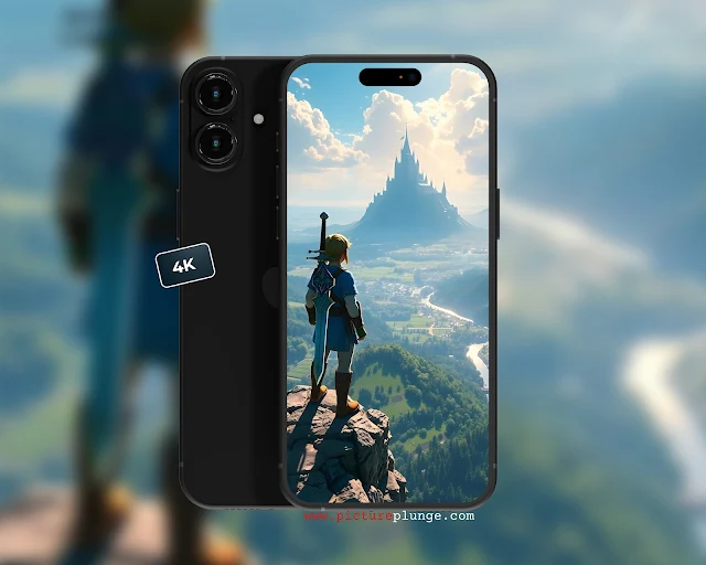 Link’s Journey Begins – The Legend of Zelda Inspired 4K HD Wallpaper