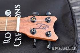 Romero Creations Tiny Tenor Ukulele headstock