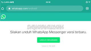 Cara Mengatasi Whatsapp yang Kadaluarsa