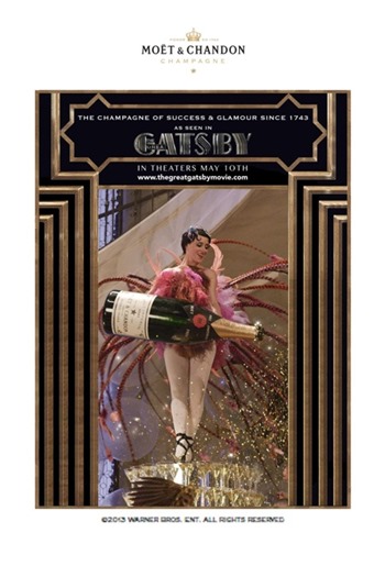 GATSBY MOET chica con botella
