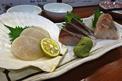 Keria Japanese Restaurant, sashimi