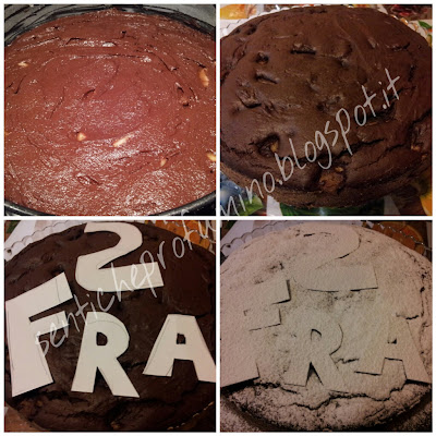 Torta cioccolato fondente e pere 