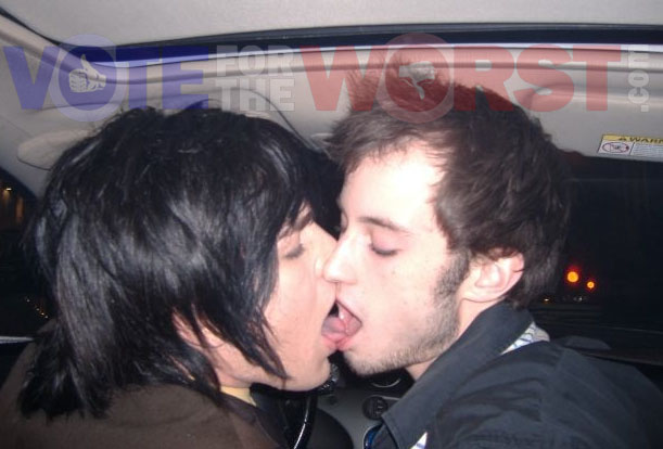 Pics Of Adam Lambert Kissing A Guy. The photo below, is Adam doing