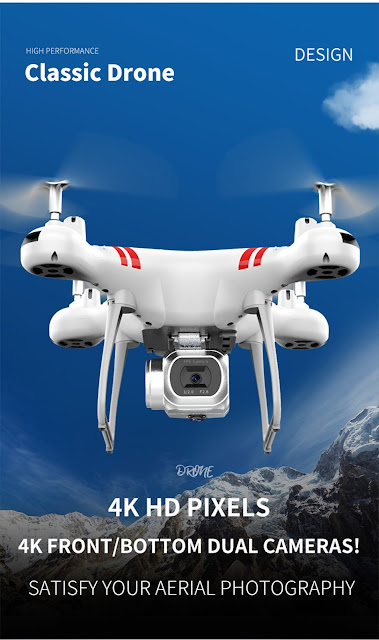 World Cheapest Drone 4K Camera With Multifunction