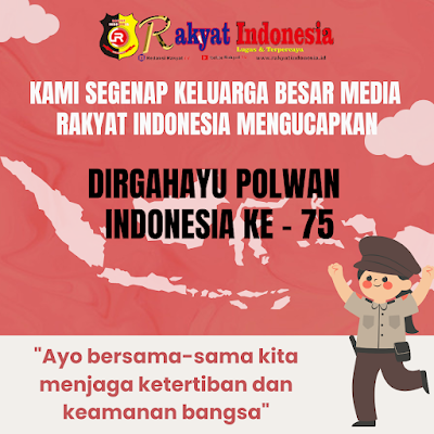 KAMI SEGENAP KELUARGA BESAR MEDIA RAKYAT INDONESIA MENGUCAPKAN HARI JADI KE-75