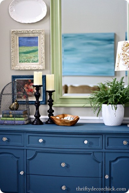 aubusson blue chalk paint