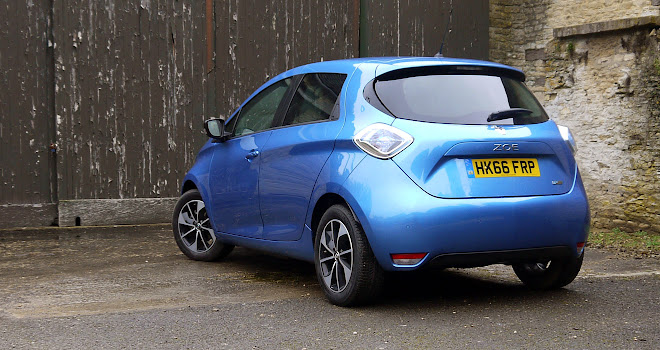 Renault Zoe 40 rear end