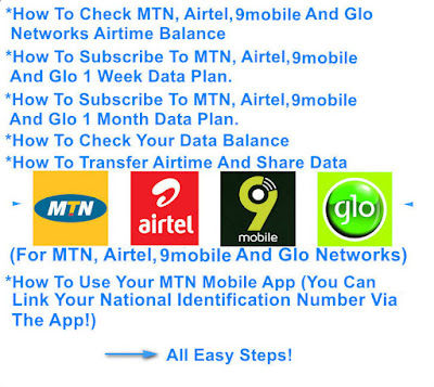 How To Check MTN, Airtel, 9mobile And Glo Networks Airtime Balance
