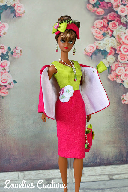 Ooak silkstone vintage barbie couture fashion