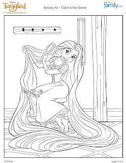  Disney Tangled Coloring Pages Free And Printable Rapunzel coloring pages for kids printable