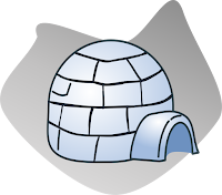 Igloo Clipart free