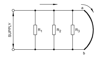 short circuit in parallel
