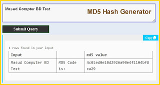 MD5 Generator Online Free Tool