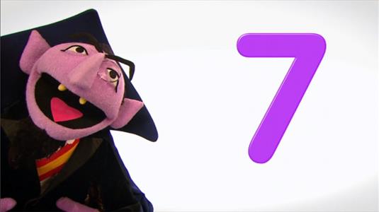 Sesame Street Episode 4510. The Count and his friends introduce the number of the day 7.