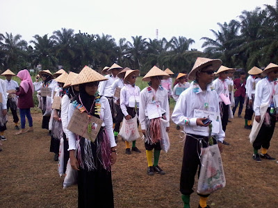 Hari Pertama Ospek di Kawasan Laboratorium Fakultas Pertanian Universitas Islam Sumatera Utara Almunawarah