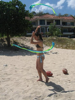 Sexy Pinay Babes Playing in the Sand of Boracay