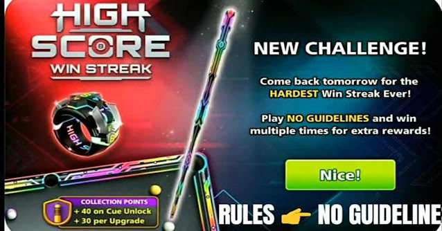 High Score Win Streak8 ball pool