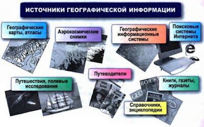 Источники географической информации, 5 класс