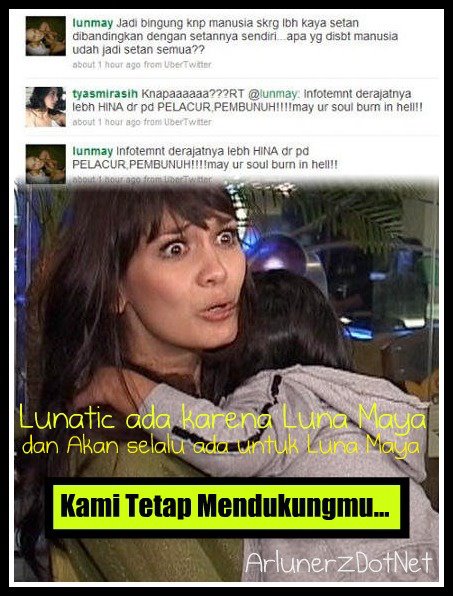 Arlunerz indonesia: Luna Maya and Twitter Part 6 Love Journey