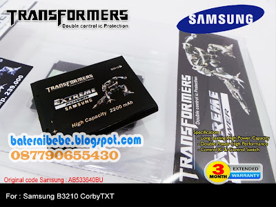 Baterai Double Power Samsung Transformer AB483640BU