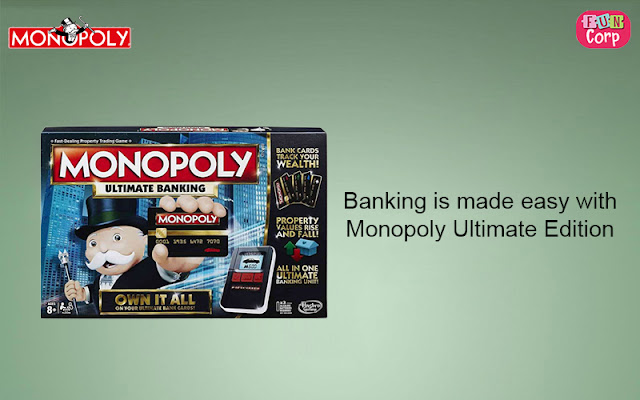 Banking is made easy with Monopoly Ultimate Edition