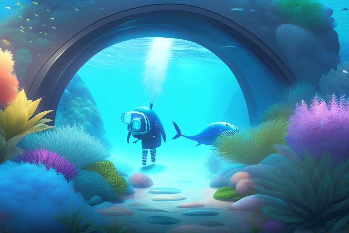 Alice's Amazing Underwater Discovery kids story