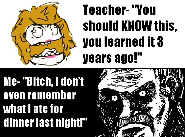 Scumbag Teacher vs. Epic Student Answer