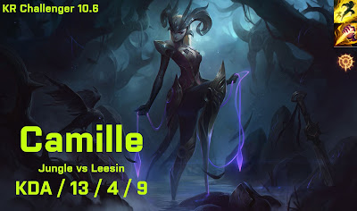 Camille JG vs Leesin - KR Challenger 10.6