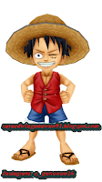 Papercraft One Piece - Luffy Chibi