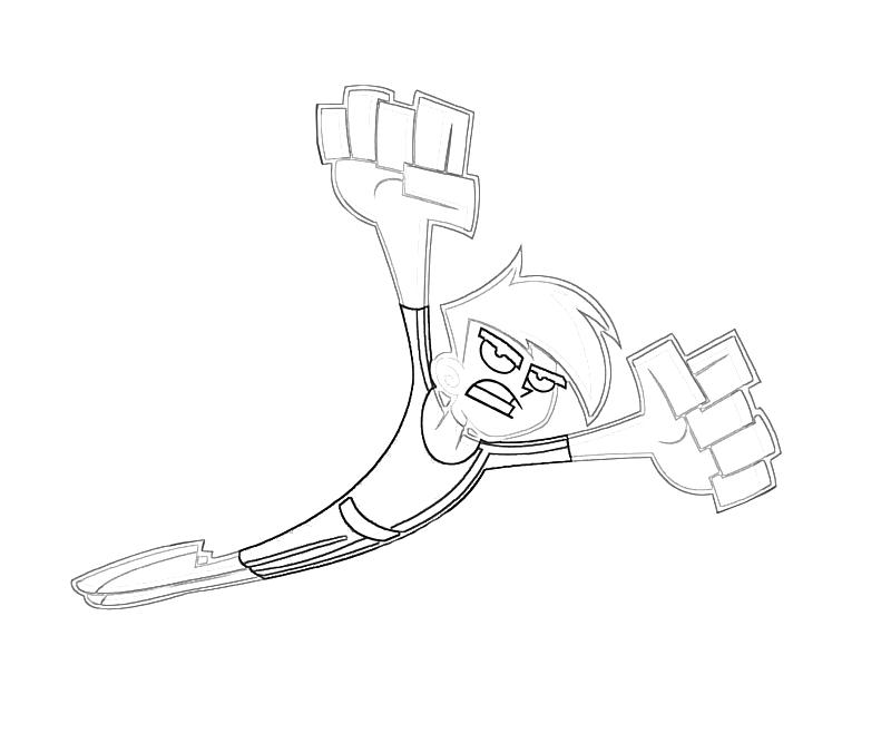 Danny Phantom Coloring Pages