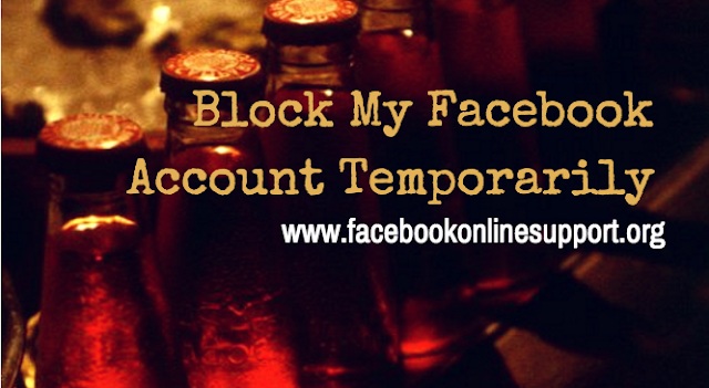 Block My Facebook Account Temporarily