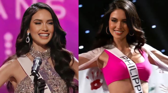 Celeste Cortesi represents the Philippines in the 71st Miss Universe