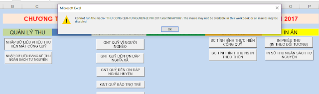 Hướng dẫn lưu file Excel chứa Macro Excel 2007 Excel Macro 2010 Excel Macro 2013 Excel Macro 2016