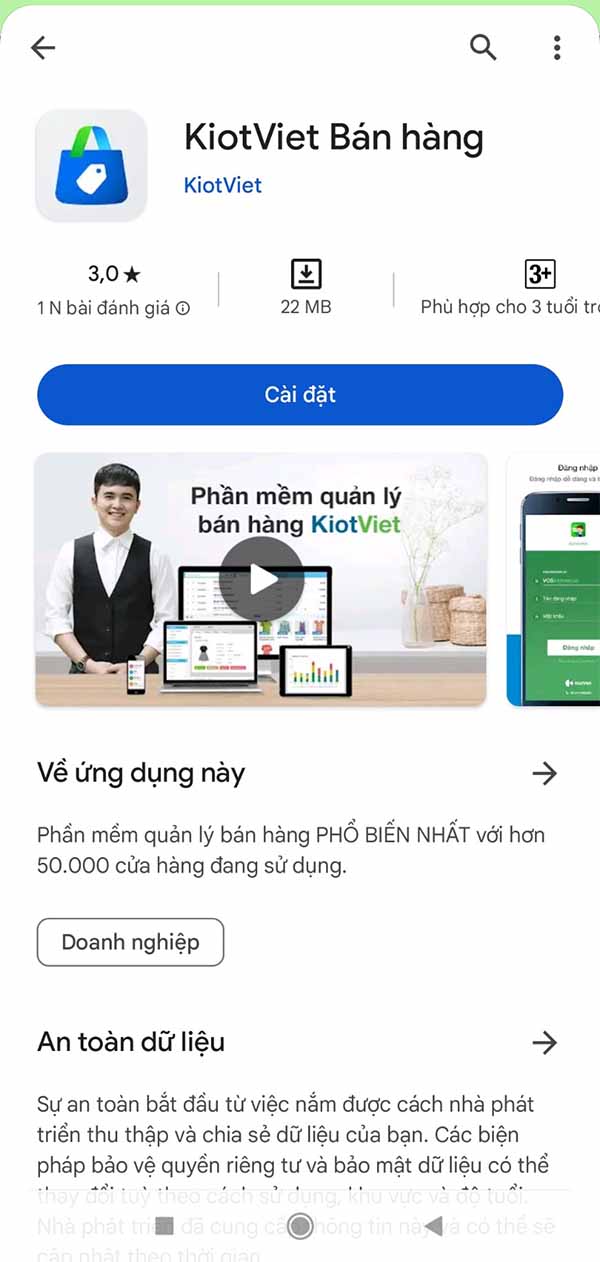 KiotViet Bán hàng- Phần mềm quản lý bán hàng của người Việt b